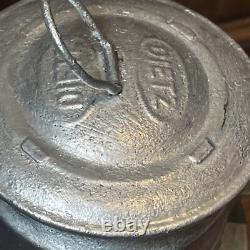 Antique Dietz 2 D Lite Red Globe Loc 8 Lantern Light Train Railroad Railway (B)