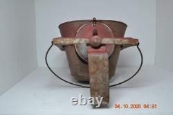 Antique Dietz Acme Inspector Railroad Lamp Lantern New York USA Fitzall Globe