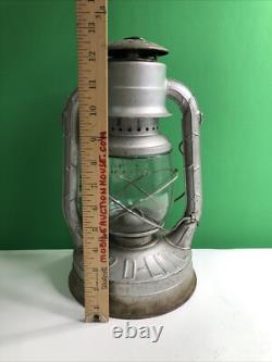 Antique Dietz D-Lite No. 2 Railroad Lantern Train Lamp Kerosene Oil Made In USA
