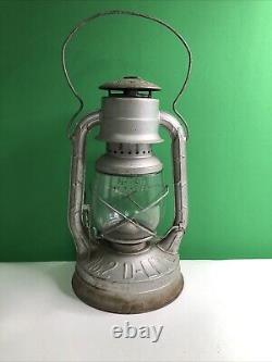 Antique Dietz D-Lite No. 2 Railroad Lantern Train Lamp Kerosene Oil Made In USA