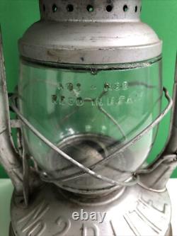 Antique Dietz D-Lite No. 2 Railroad Lantern Train Lamp Kerosene Oil Made In USA
