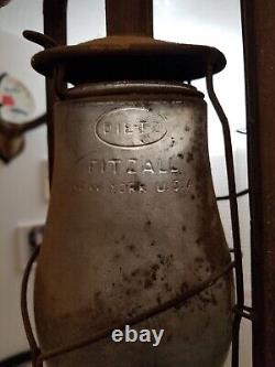 Antique Dietz Fitzall New York Oil Lantern