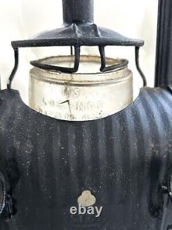 Antique Dietz Kerosene Lamp Original Buckeye Dash Kerosene Lantern New York USA