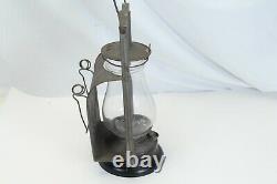 Antique Dietz Kerosene Lamp Original Buckeye Dash Kerosene Lantern New York USA