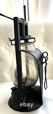 Antique Dietz Kerosene Lamp Original Buckeye Dash Kerosene Lantern New York USA