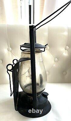 Antique Dietz Kerosene Lamp Original Buckeye Dash Kerosene Lantern New York USA
