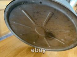 Antique Dietz NY USA Blizzard Red Glass Oil Lantern