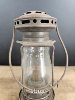 Antique Dietz SPORT Lantern Lamp Not Scout CAST GLOBE nice Condition