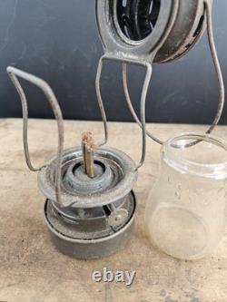 Antique Dietz SPORT Lantern Lamp Not Scout CAST GLOBE nice Condition