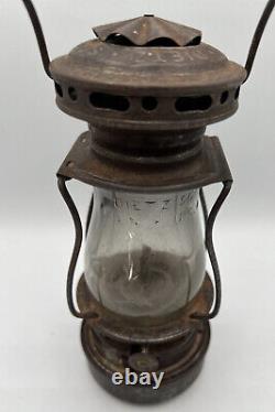 Antique Dietz Scout Skater's Lantern Great Cond. Working Lantern