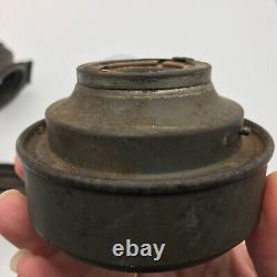 Antique Dietz Scout Skaters Lantern Lamp Marked Globe Dated Feb 10, 1914 N. Y USA