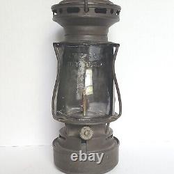 Antique Dietz Sport Skaters Lantern Patent 7/04 5/08 2/14 Scout H1 Globe NY