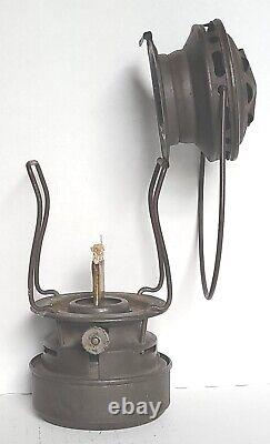 Antique Dietz Sport Skaters Lantern Patent 7/04 5/08 2/14 Scout H1 Globe NY