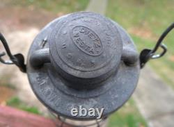 Antique Dietz Vesta Delaware, Lackawanna & Western Railroad Lantern Nice shape