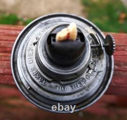 Antique Dietz Vesta Delaware, Lackawanna & Western Railroad Lantern Nice shape