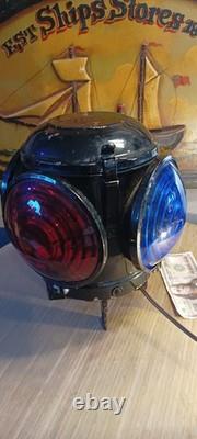 Antique Dressel Railroad Switch Lantern, Electrified