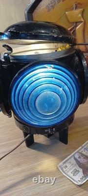 Antique Dressel Railroad Switch Lantern, Electrified