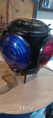 Antique Dressel Railroad Switch Lantern, Electrified
