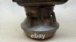 Antique E & J Pat 1908 Automobile Carriage Oil Lamp Lantern Detroit MI Complete