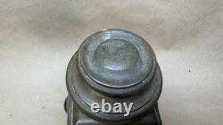 Antique E & J Pat 1908 Automobile Carriage Oil Lamp Lantern Detroit MI Complete