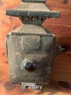 Antique E Miller & Co RARE Carriage Lantern, Automobile Lantern, Buggy Lantern