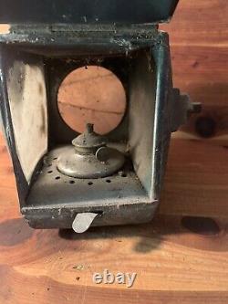 Antique E Miller & Co RARE Carriage Lantern, Automobile Lantern, Buggy Lantern