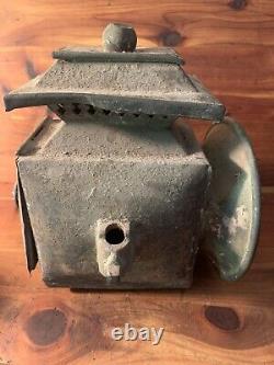 Antique E Miller & Co RARE Carriage Lantern, Automobile Lantern, Buggy Lantern