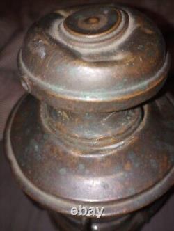 Antique E. Miller Nautical Lantern Original Simplex Burner Patina+++wow