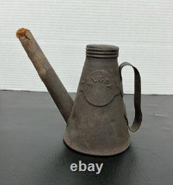Antique Eagle St Louis San Francisco Railroad Oil Can Torch Lantern SL & SF