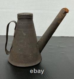 Antique Eagle St Louis San Francisco Railroad Oil Can Torch Lantern SL & SF