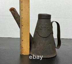 Antique Eagle St Louis San Francisco Railroad Oil Can Torch Lantern SL & SF