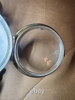 Antique Early Lantern 11 Kerosene Automobile Carriage Solid Brass Gorgeous