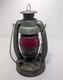 Antique Embury No 1 Air Pilot Lantern Green With Cranberry Glass, Warsaw NY