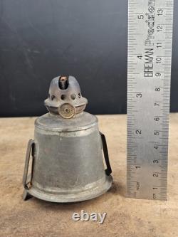 Antique Excelsior Mfg Enginner Tin Lantern Fount And Burner 1884 HTF