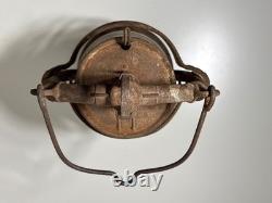 Antique Feuerhand 201 storm lantern, vintage German oil lamp