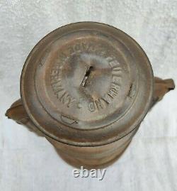 Antique Feuerhand Nr. 260 Kerosene Hurricane Lantern Original Glass Globe Germany