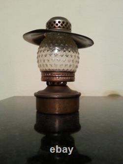 Antique Forged Oil Lantern Lamp Vintage Americana