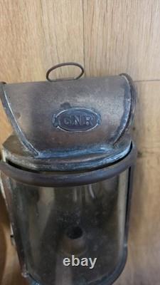 Antique GNR Great Northern Railway Copper Hand Lamps Lanterns Vintage