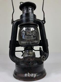 Antique German 1930s FEUERHAND 175 BICYCLE Oil Firehand Lantern Motorcycle Lamp