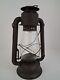 Antique German Iron Junior Dietz N. Y USA WithOriginal Globe No 5 Kerosene Lamp Vtg