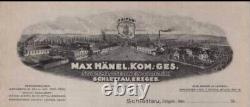 Antique German Kerosene LanternFeuerhand-MAX HÄNEL OF SCHLETTAU'TAIFUN' GLOBE