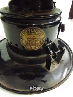 Antique Germany Made Kerosene 300 CP DEYLIGHT / PETROMAX Lantern Lamp #LA1