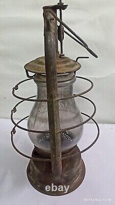 Antique HURRICANE GERMANY MADE OIL /KEROSENE LANTERN /LAMP #