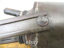 Antique Handmade Tin Smith Double Oil Wick Street Lamp Lantern Lighter Torch