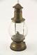 Antique Holmes Booth & Hayden Brass Skaters Lantern Waterbury CT