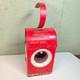 Antique Industrial Automotive Corp Baltimore Traffic Kerosene Lantern Red Lenses