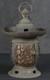 Antique Japan Buddhist temple lantern 1850 altar oil lamp