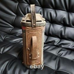 Antique Japanese Andon Lantern Wooden Candle Lamp Vintage & Rustic
