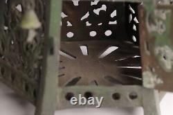 Antique Japanese Bronze Hanging Lantern Toro 11.3inch Art Work Meiji Era 19th C