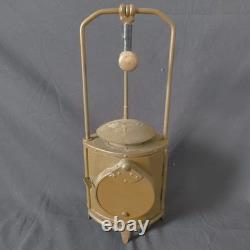 Antique Japanese Military Brass Hand Lantern Vintage Militaria Collectible Japan